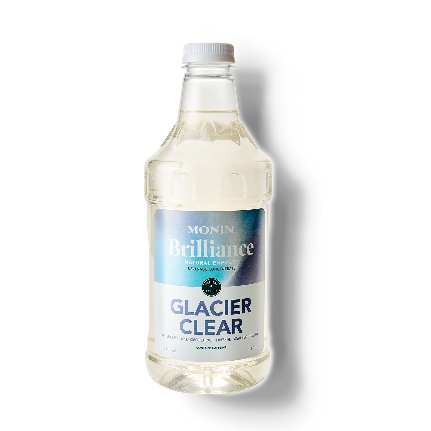 Glacier clear bottle syrup