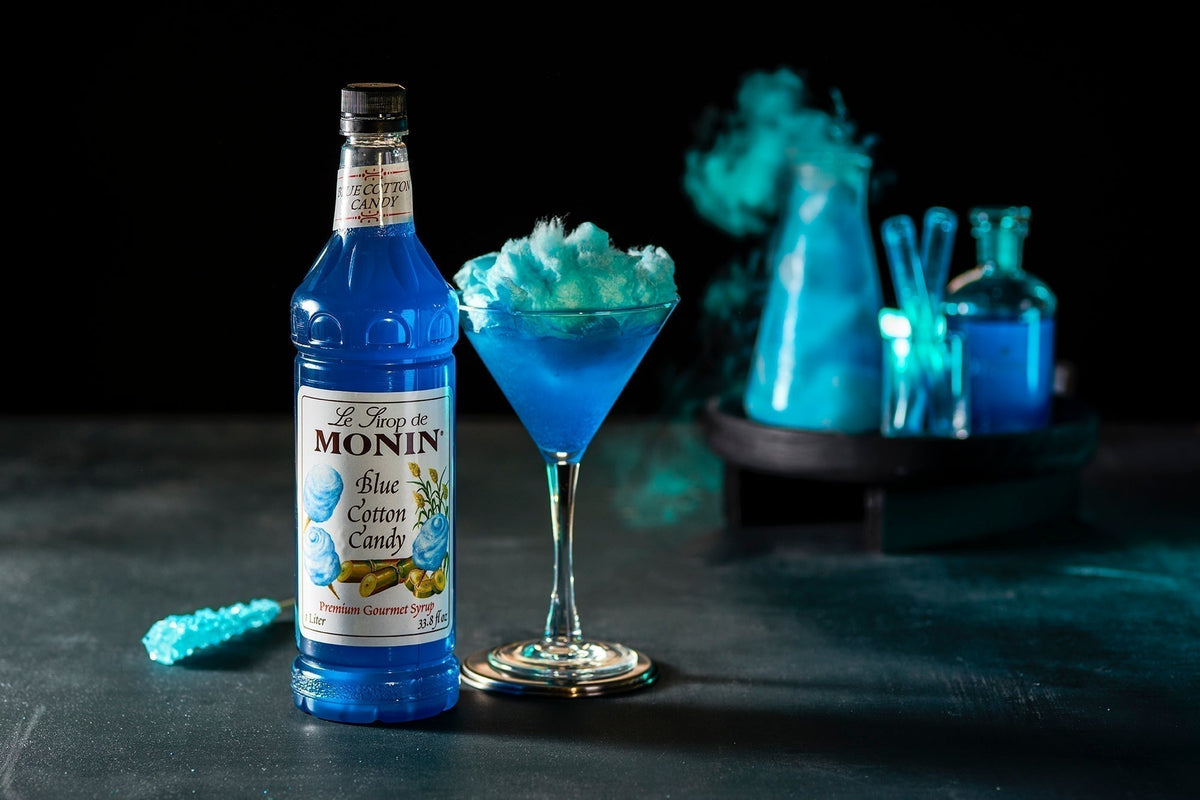 Blue Cotton Candy syrup 