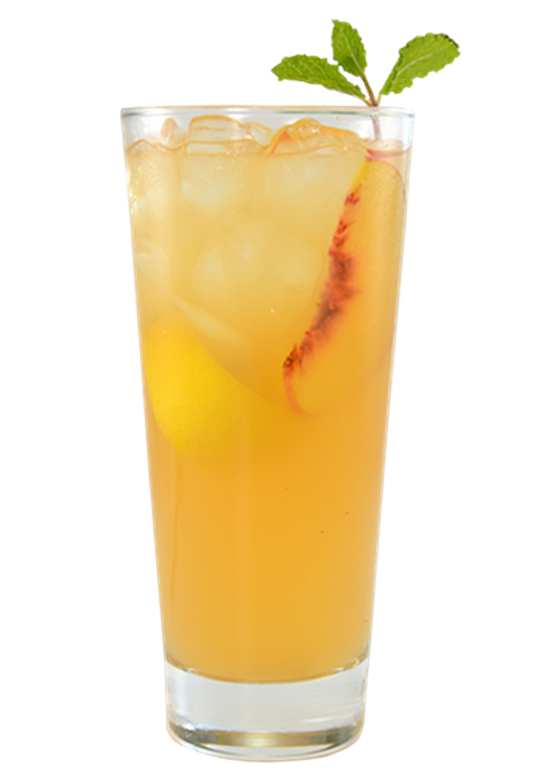 Bourbon Peach Fizz 