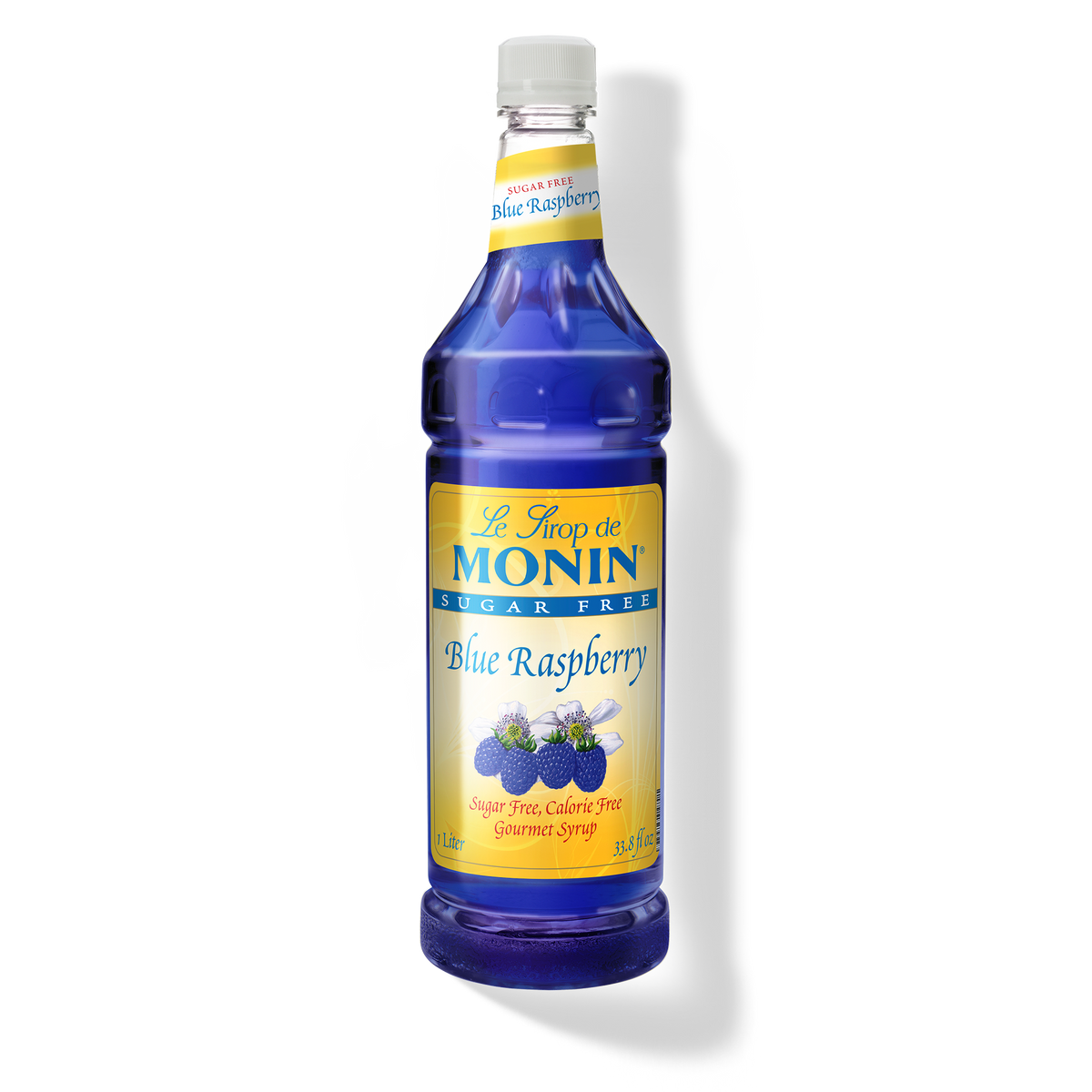 Blue Raspberry Flavored Monin Sugar Free Blue Raspberry - Bold Berry Flavor - Monin US