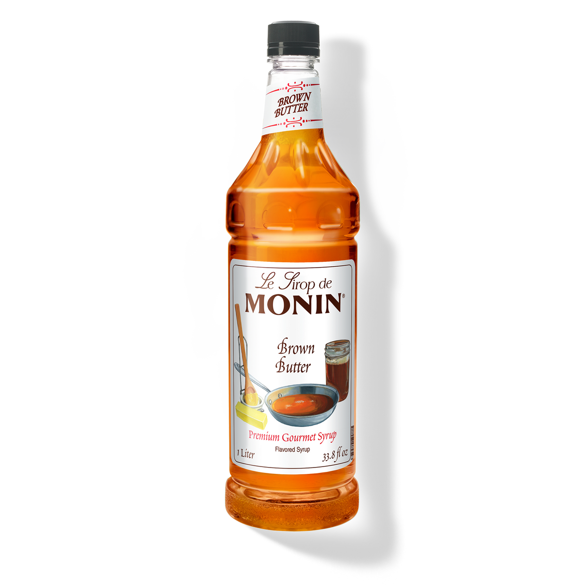 brown butter syrup bottle