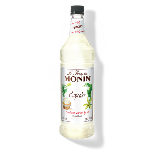1L cupcake monin bottle of syrup