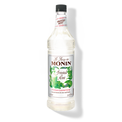 1L frosted mint premium monin syrup