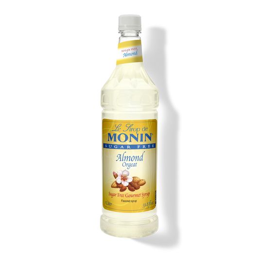 1LSugar free bottle of monin almond orgeat