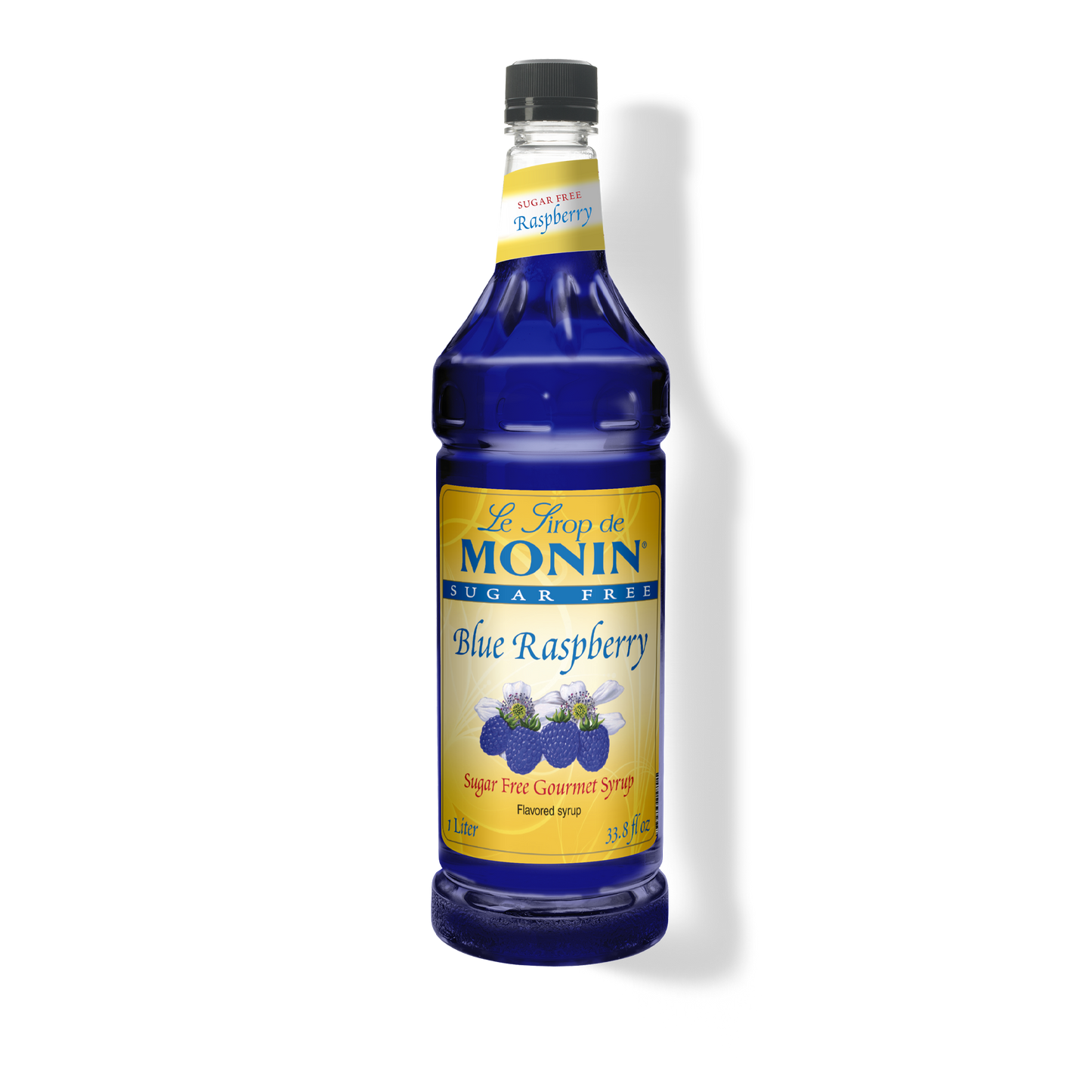 sugar free blue raspberry 1L bottle of syrup