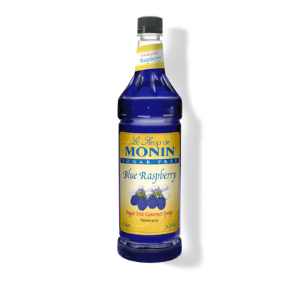 sugar free blue raspberry 1L bottle of syrup