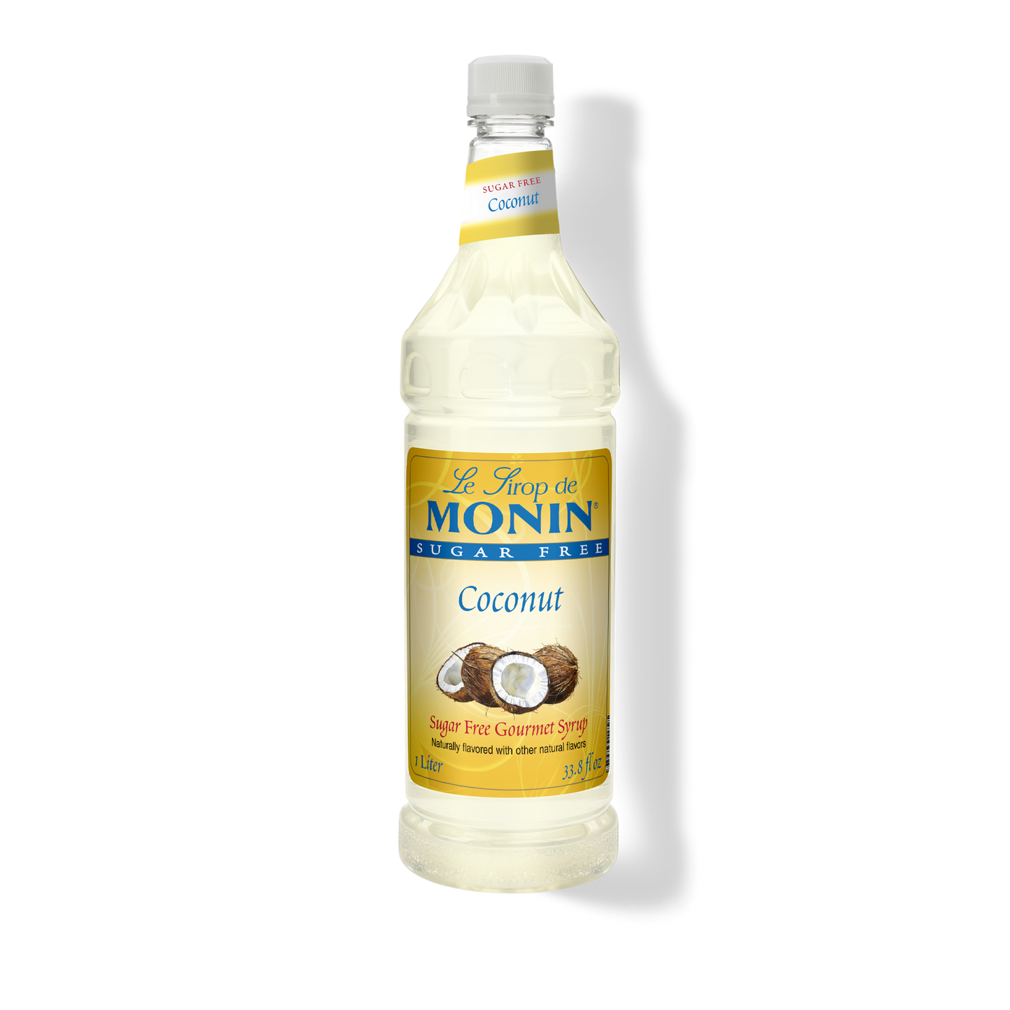 1L sugar free coconut syrup bottle 