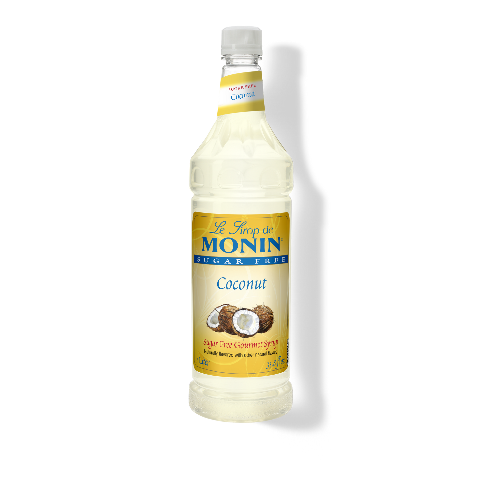 1L sugar free coconut syrup bottle 