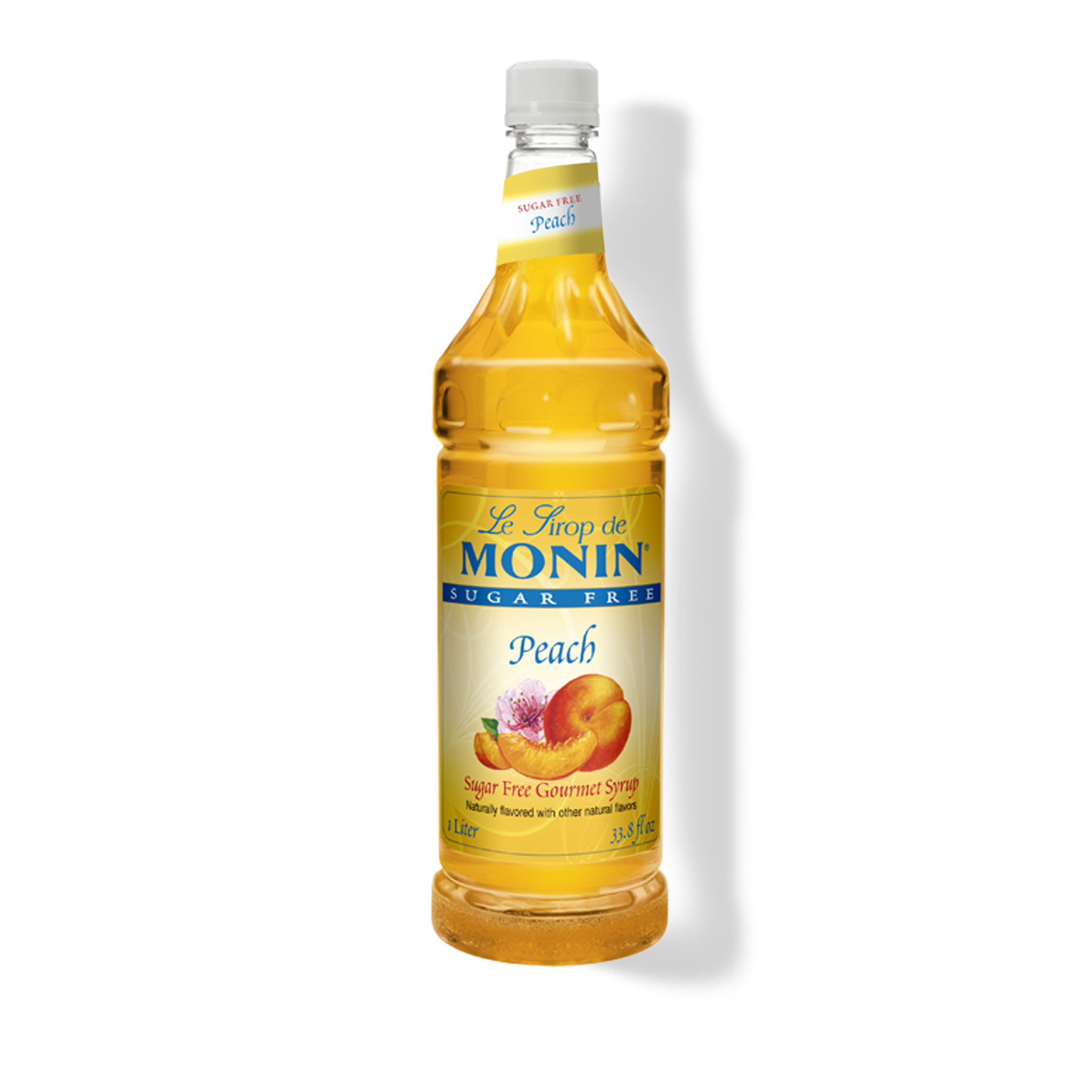 Sugar Free Peach Flavored Syrup - Monin - Monin US