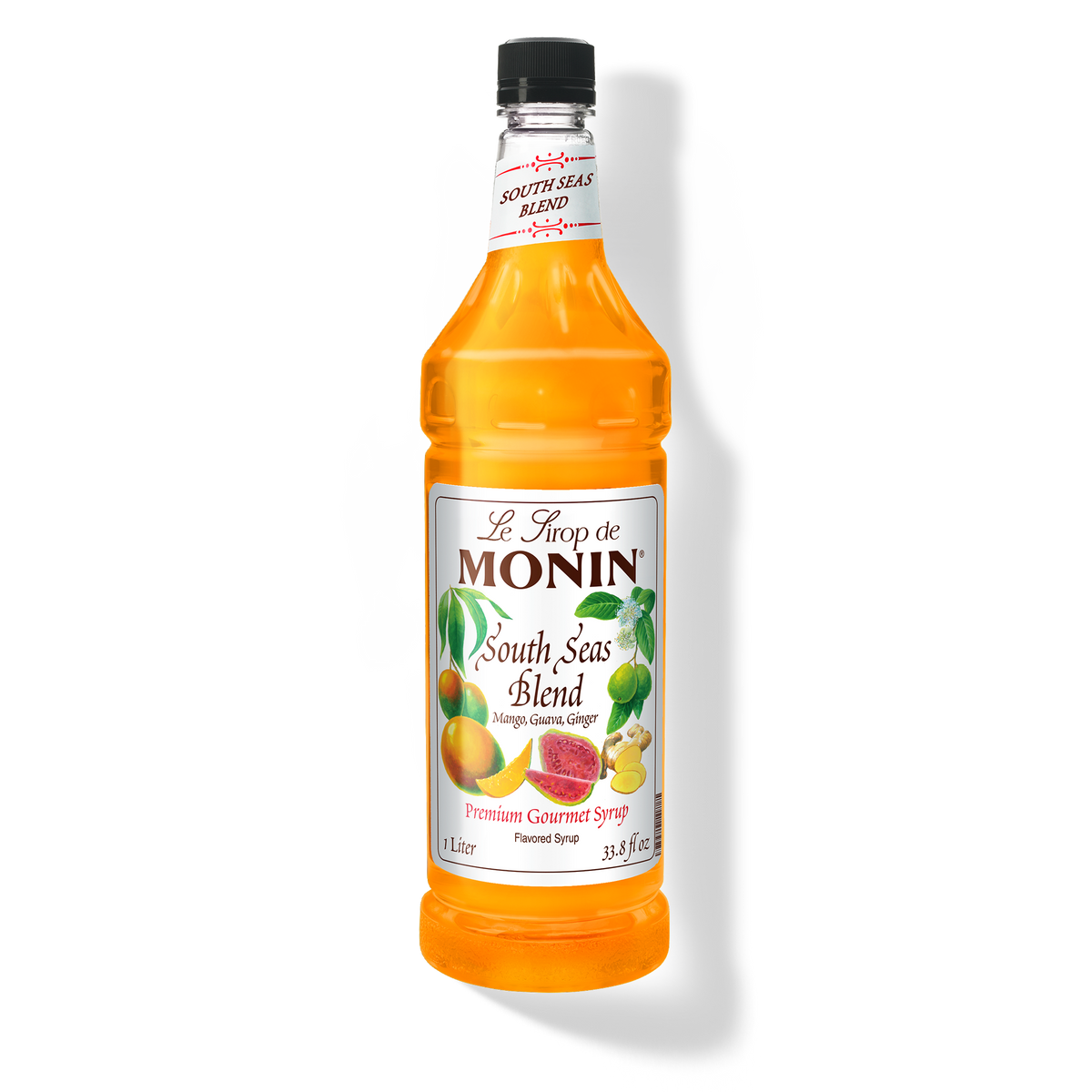 1L monin syrup bottle of south seas blend