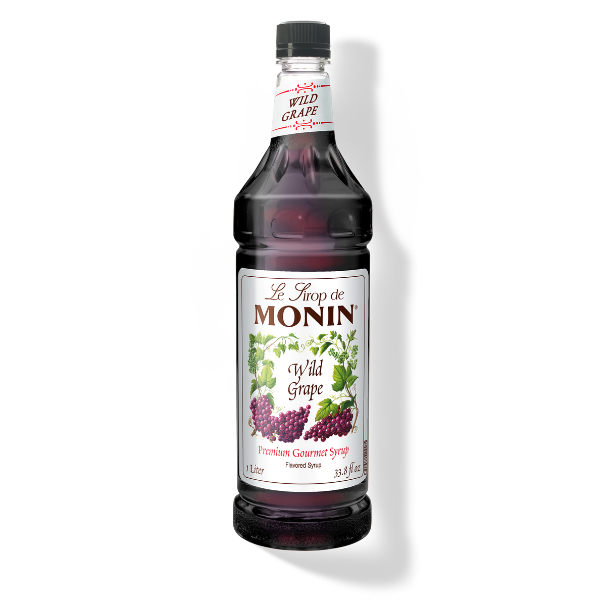 1L wild grape monin syrup bottle 