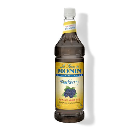 1L sugar free blackberry monin syrup