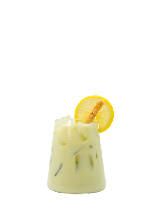 Matcha Lychee Iced Latte