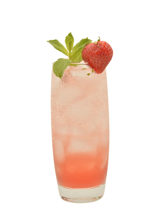 Strawberry Mint Soda