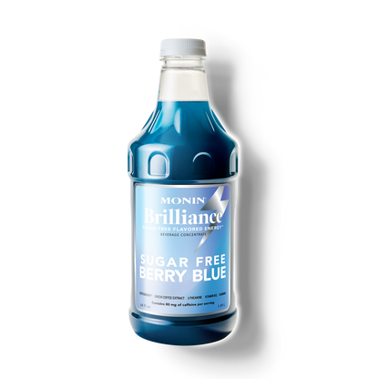 Sugar free berry blue bottle syrup