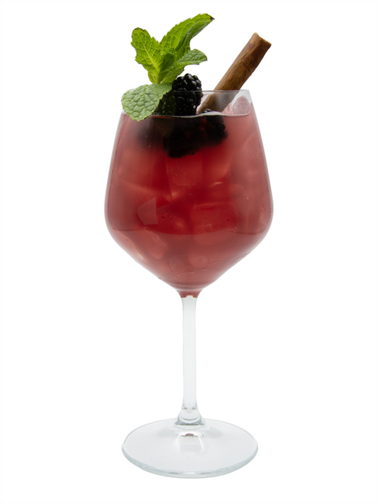 Blackberry Boosted Coconut Sangria