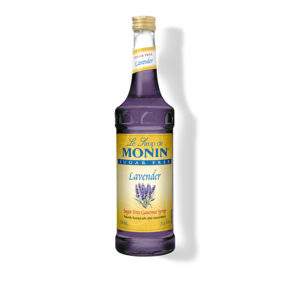 750ml monin bottle of sugar free lavender syrup