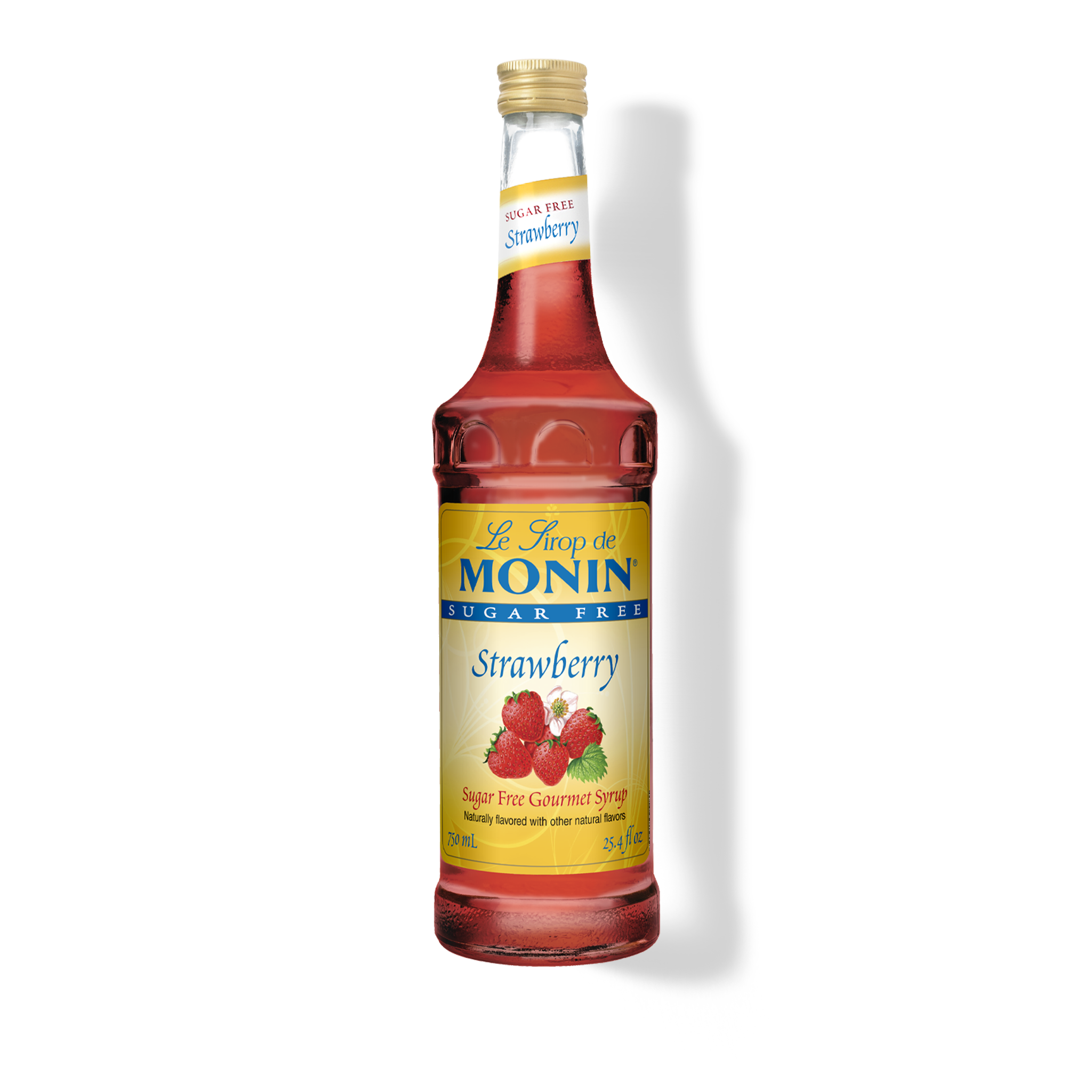 Sugar Free Strawberry Flavored Syrup - Monin - Monin US