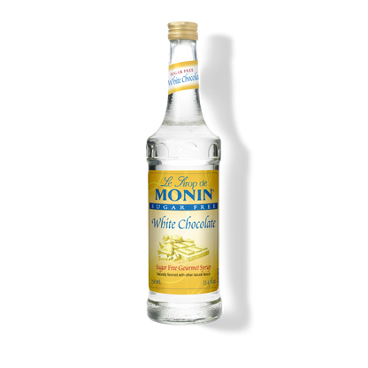 Monin Sugar Free bottle of white chocolate syrup 750ml