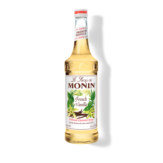 750ml bottle of French vanilla syrup 