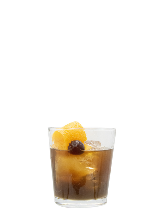 Black Bourbon Old Fashioned 