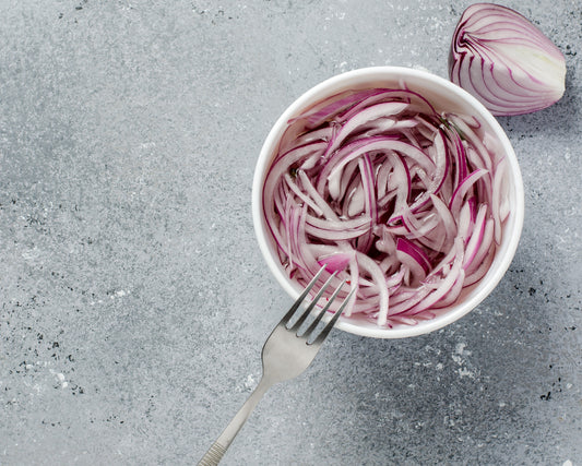 Clove and Lavender Pickled Onions