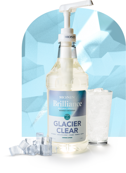 Monin Brilliance Glacier Clear- Natural Energy - Monin US