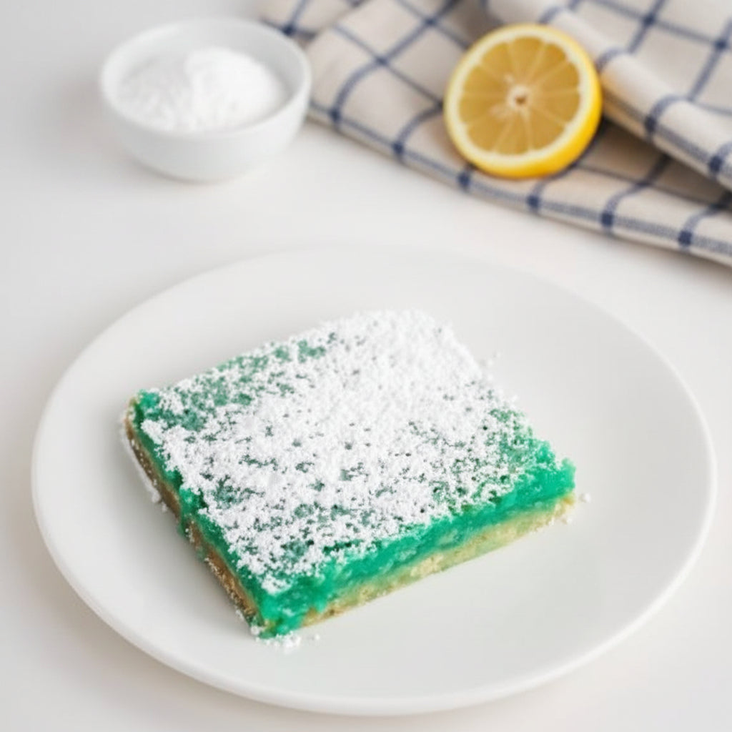 Blue Raspberry Lemon Bars