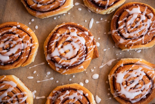 Maple Spice Cinnamon Rolls