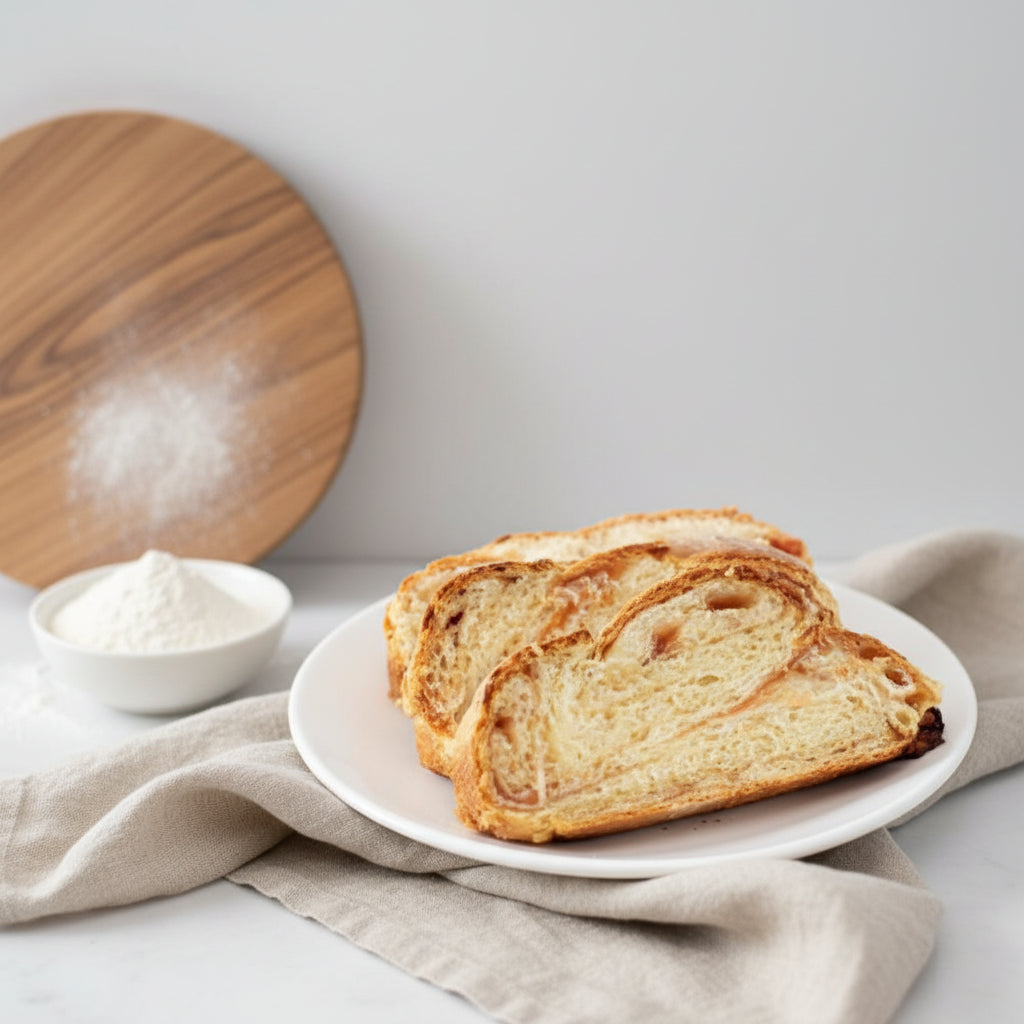 Guava Swirl Brioche Bread