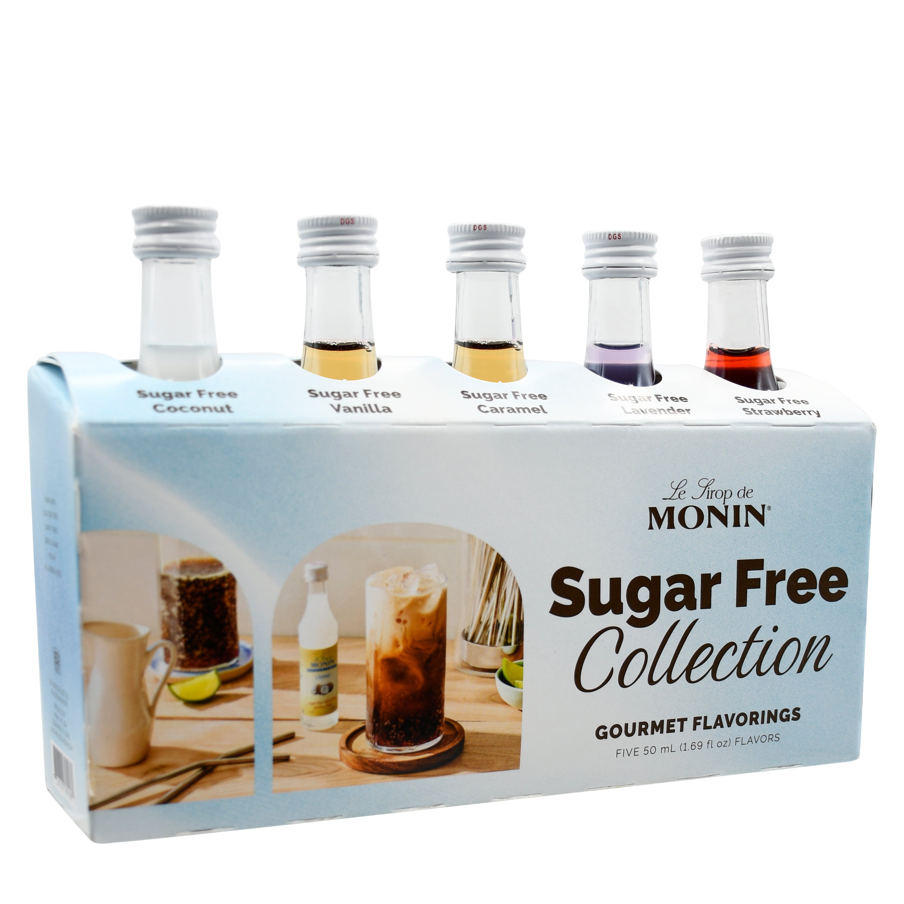 Monin Sugar Free Flavor Collection | 5 Pack Sampler - Monin US