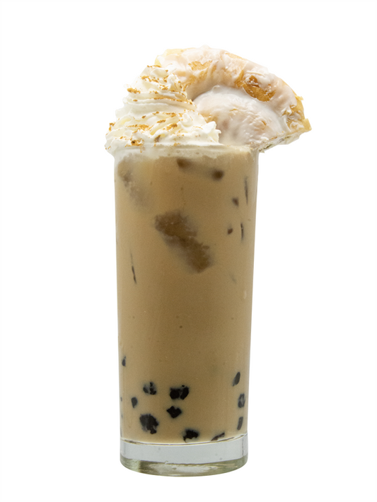 Cinnamon Bun Boba Latte