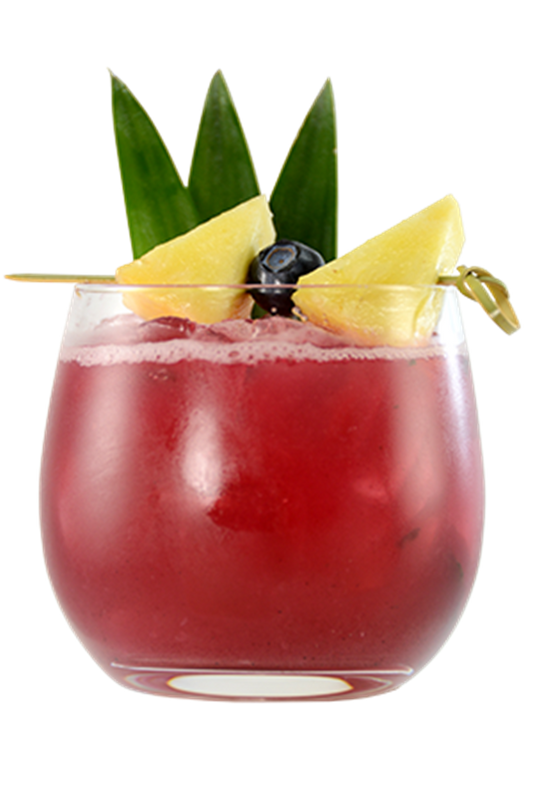 Barbados Berry Swizzle