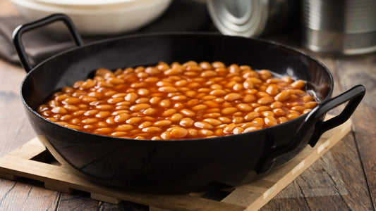 Peach BBQ Baked Beans