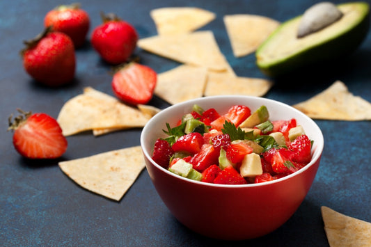 Strawberry Rhubarb Salsa