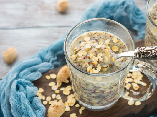 Cinnamon Bun Overnight Oats