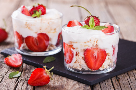 Strawberry Balsamic English Trifle