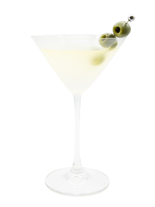 Smoked Olive Oil Martini