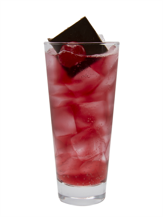 Toasted Almond Mocha Cherry Soda