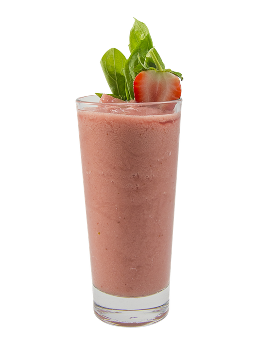 Strawberry Basil Smoothie