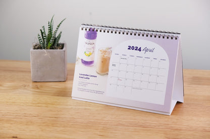 2024 Monin Desk Calendar