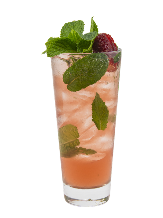 Strawberry Rosé Mojito