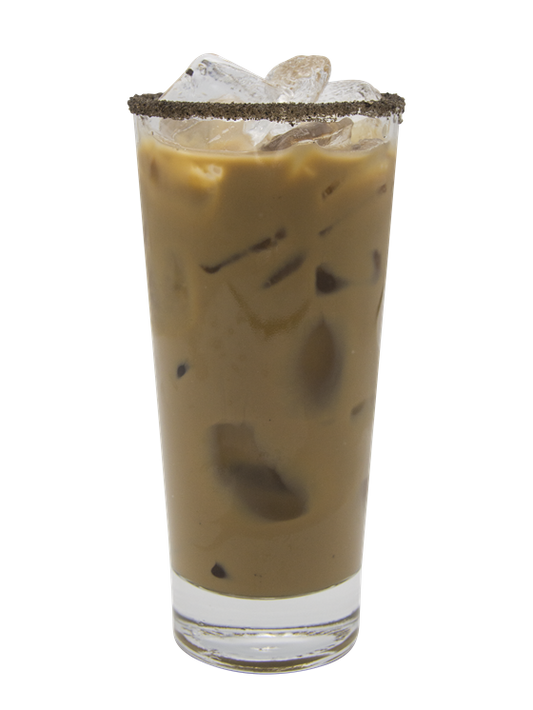 Burnt Buttered Toffee Iced Latte