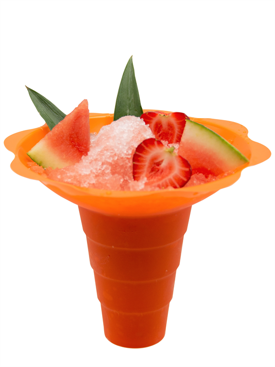 Tiger's Blood Snow Cone Recipe - Monin US