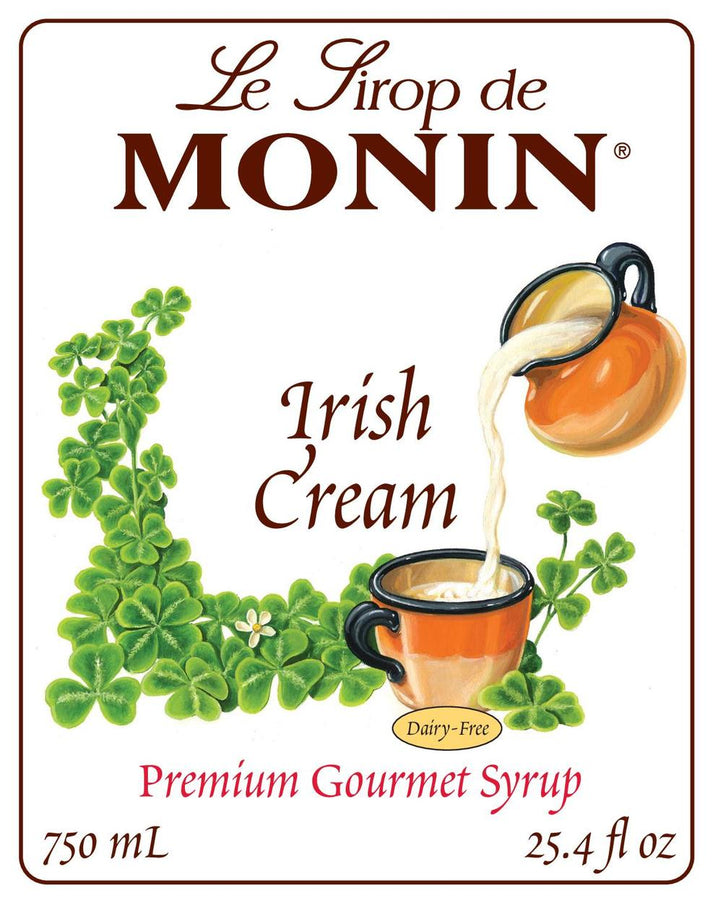 Irish Cream Flavored Syrup - Monin - Monin US