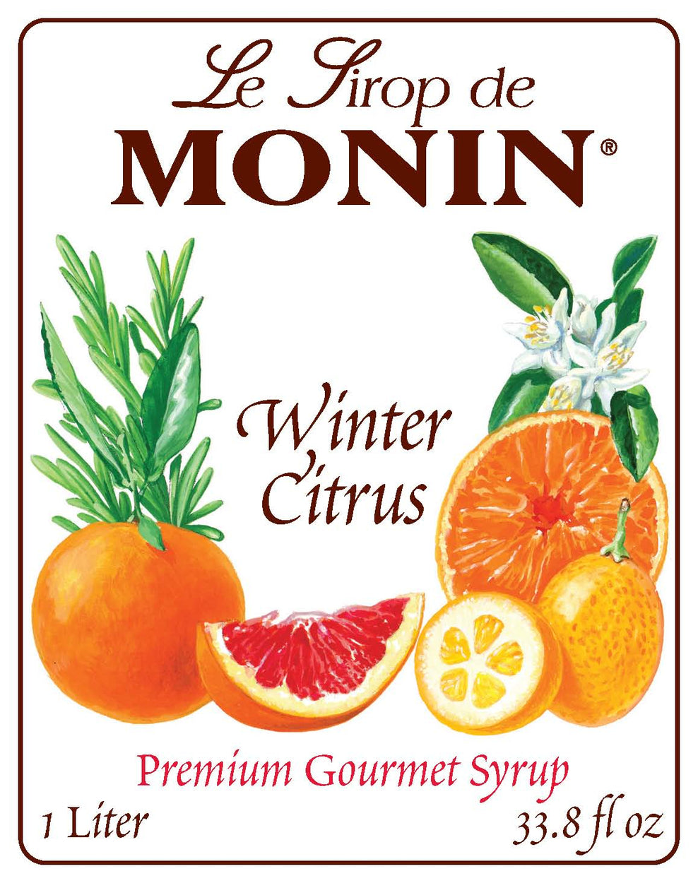 Winter Citrus Syrup