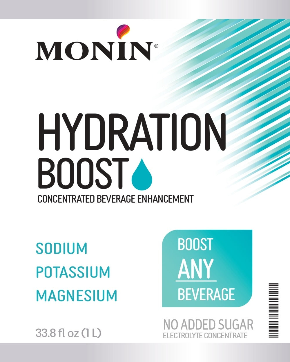 Hydration Boost Injection Hydration Boost -1 Liter Plastic Bottle - Monin US