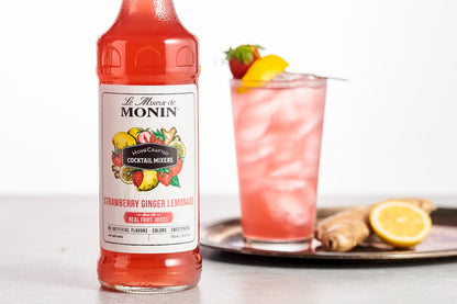 HomeCrafted Strawberry Ginger Lemonade Cocktail Mixer