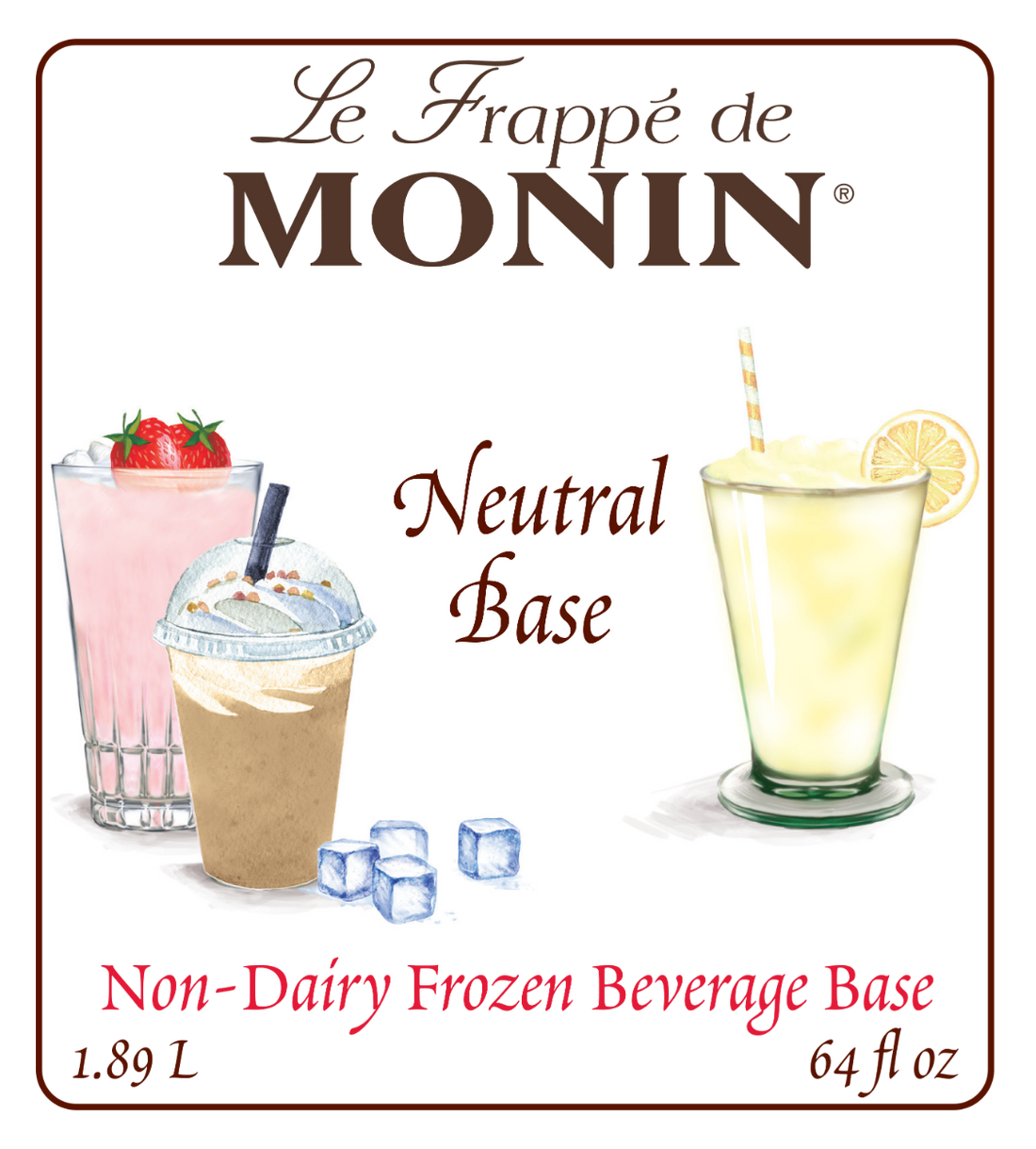 Neutral Beverage Base - Monin US