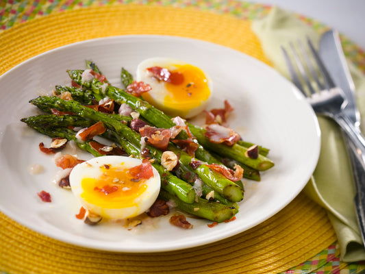 Roasted Asparagus, Bacon & Egg Brunch Salad